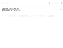 Tablet Screenshot of blacksummitfg.com